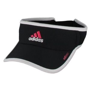 Black and Pink Adidas Visor